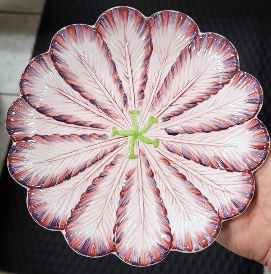 Tulip Salad/Dessert Plate by Mottahedeh-1