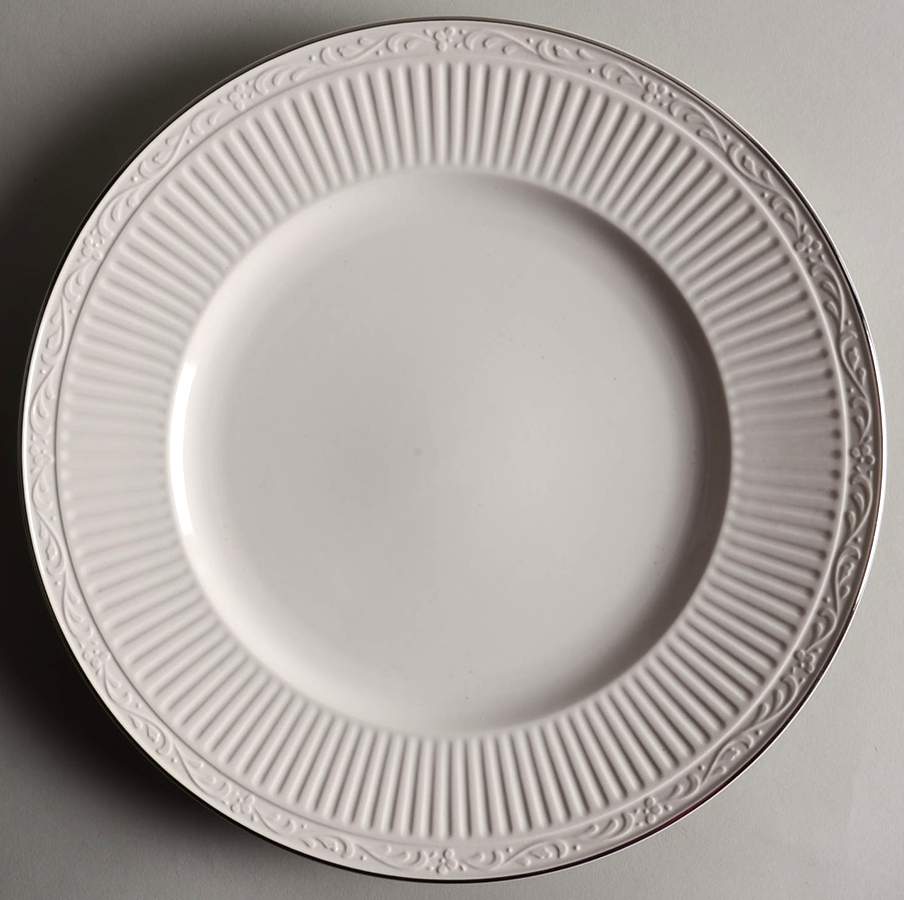 Italian Countryside Platinum 12" Chop Plate (Round Platter) by Mikasa-1