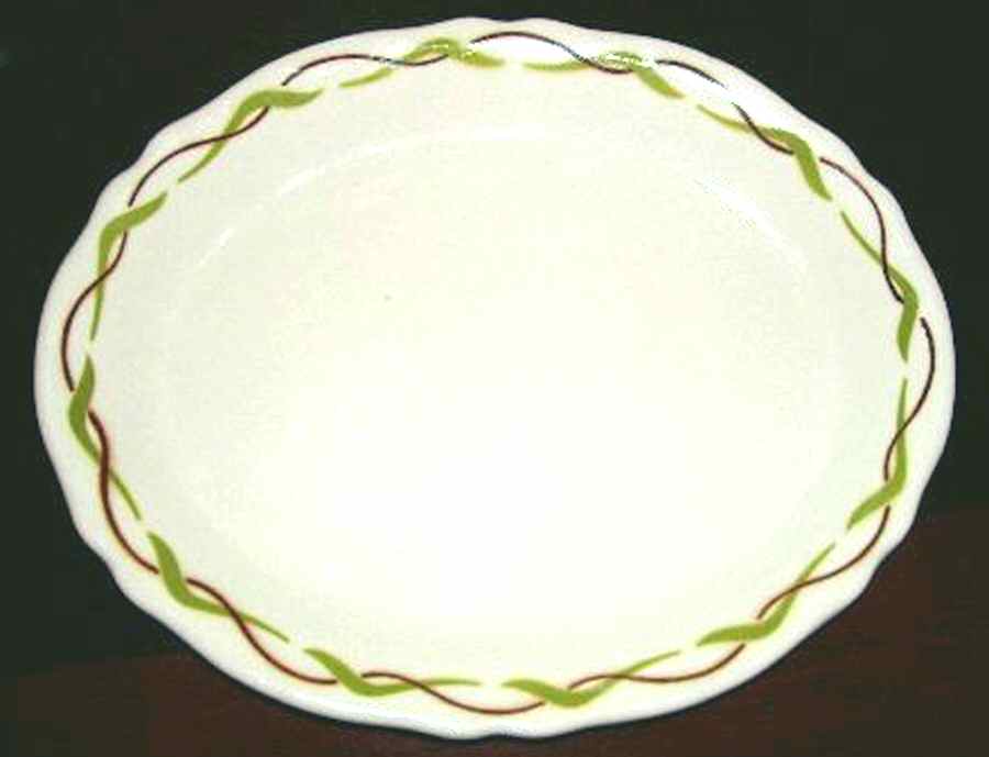 Ravelle 13" Oval Serving Platter by Mayer (American)-1
