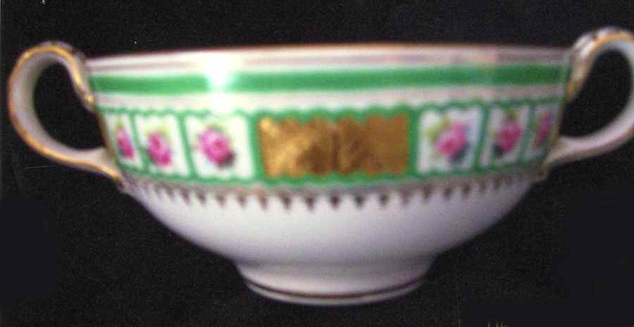 H671 Footed Cream Soup Bowl by Minton-1