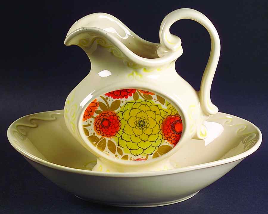 MCC13 32 Oz Pitcher & Bowl Set by Nelson McCoy-1
