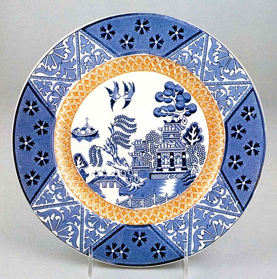 Manchu Dinner Plate by Alfred Meakin-1