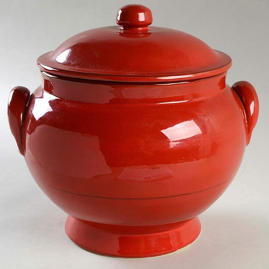 Classic Collection Red Tureen & Lid by Mamma Ro | Replacements, Ltd.