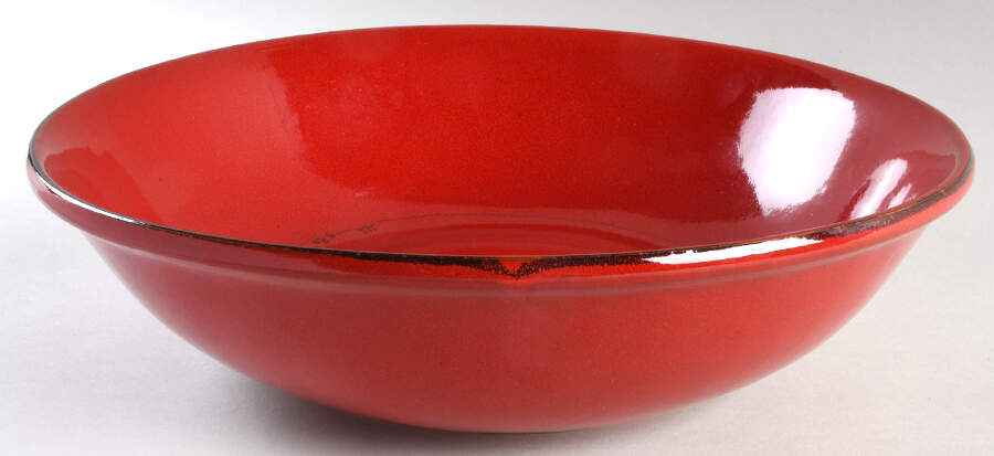 Classic Collection Red 14" Pasta Serving Bowl by Mamma Ro-1