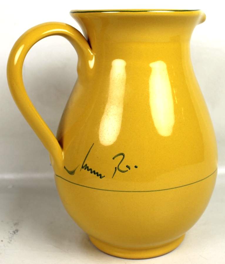 Cameo Collection Marigold Yellow Large Pitcher by Mamma Ro-1