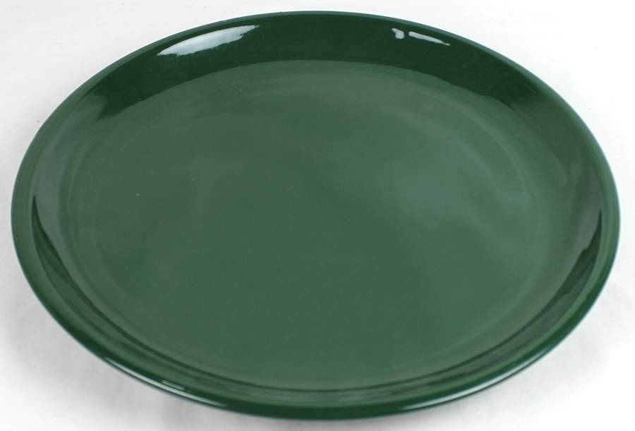 Cameo Collection Hunter Green 13" Chop Plate (Round Platter) by Mamma Ro-1