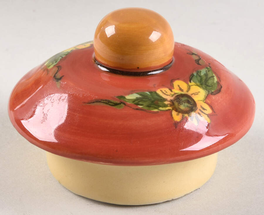 Red Rooster Lid for Sugar Bowl by Maxcera Corp-1