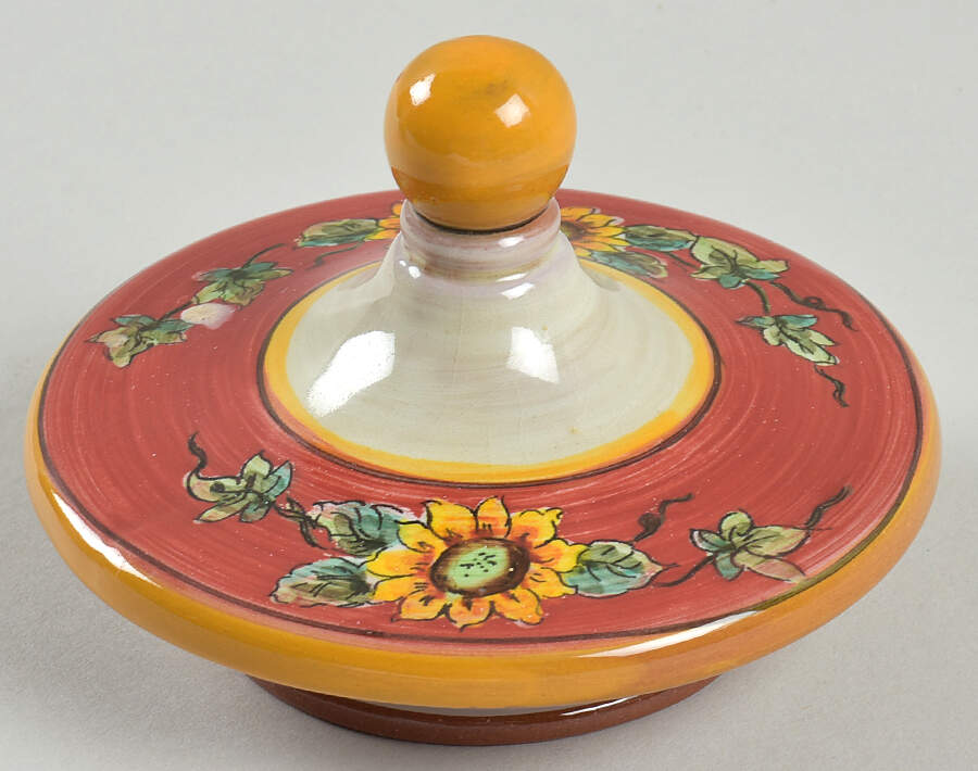 Red Rooster Lid for Small Canister by Maxcera Corp-1