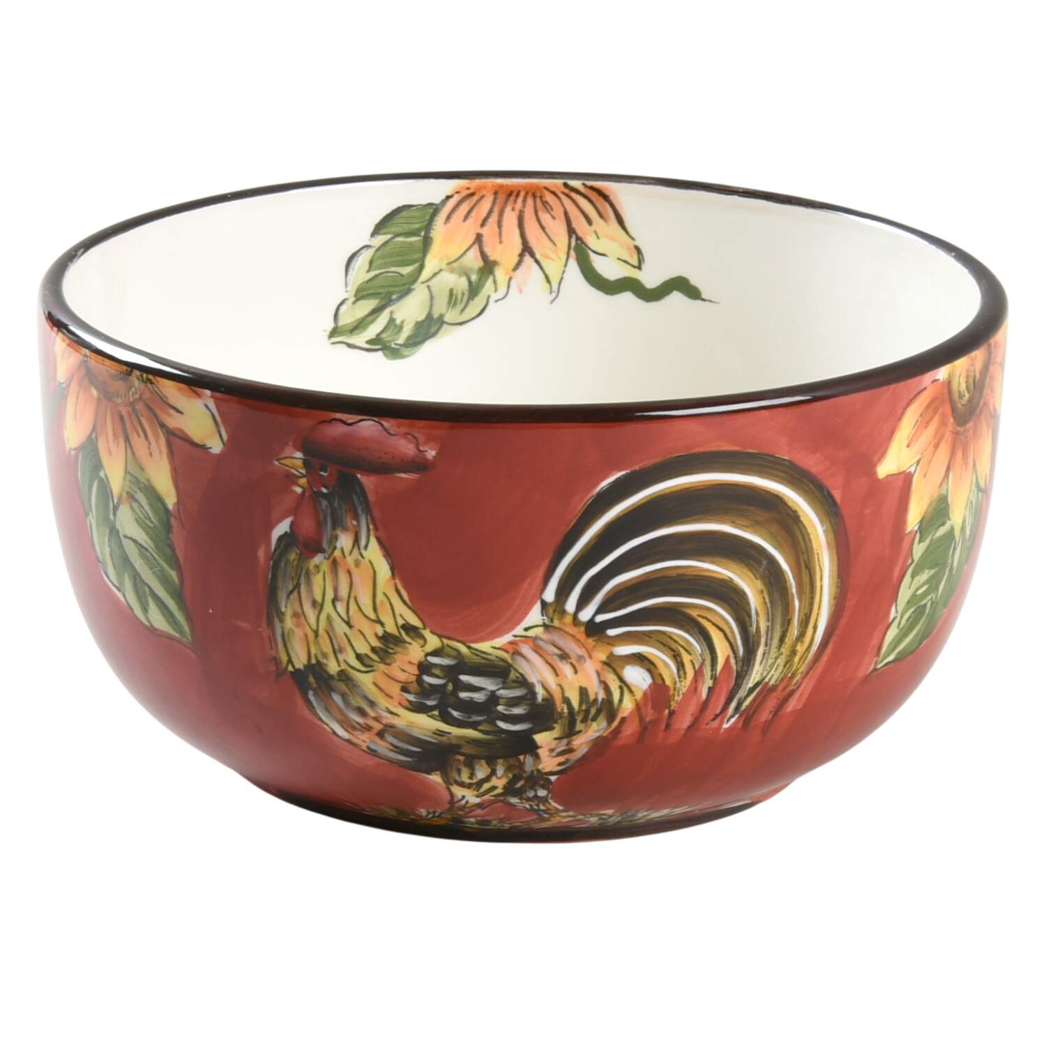 Red Rooster Soup/Cereal Bowl by Maxcera Corp-1