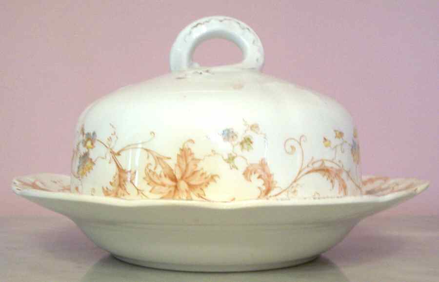 Savoy Round Covered Butter by John Maddock & Sons-1