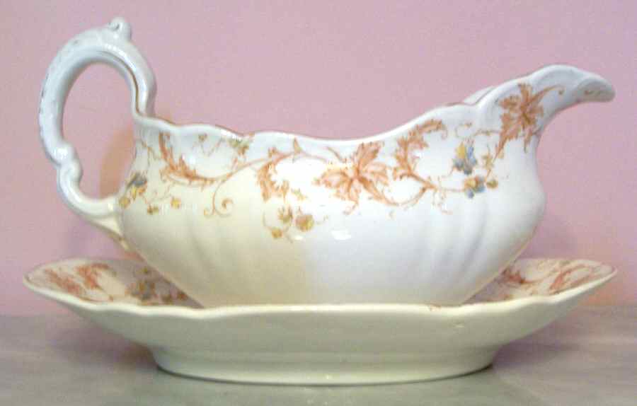 Savoy Gravy Boat & Underplate by John Maddock & Sons-1