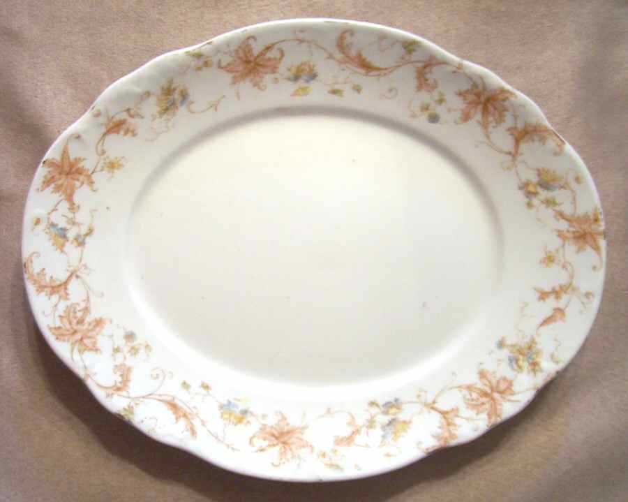 Savoy 12" Oval Serving Platter by John Maddock & Sons-1
