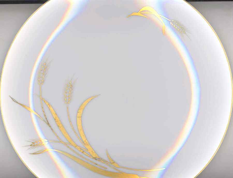 Summer Gold Dinner Plate by Meito-1
