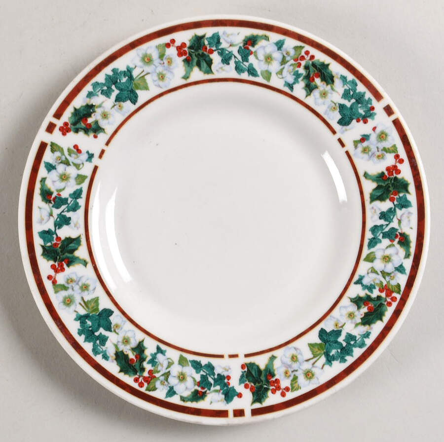 Holly Bread & Butter Plate by Majesticware-1