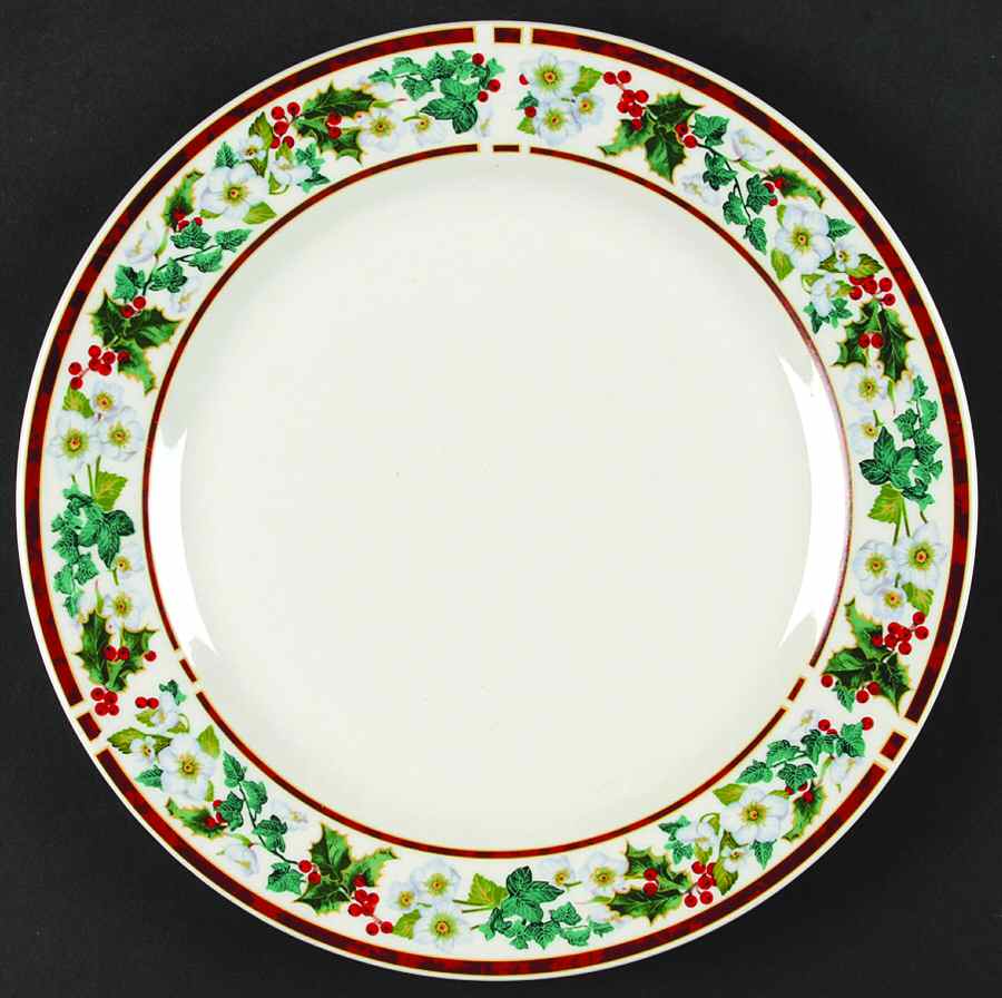 Holly Dinner Plate by Majesticware-1
