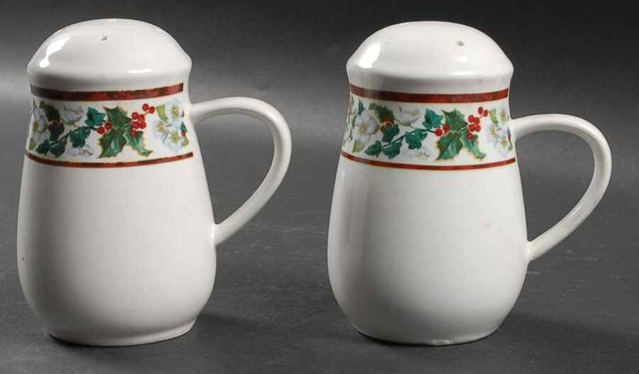 Holly Salt & Pepper Set by Majesticware-1
