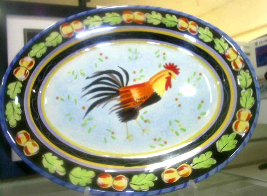 MSA26 15" Oval Serving Platter by Mesa Intl-1