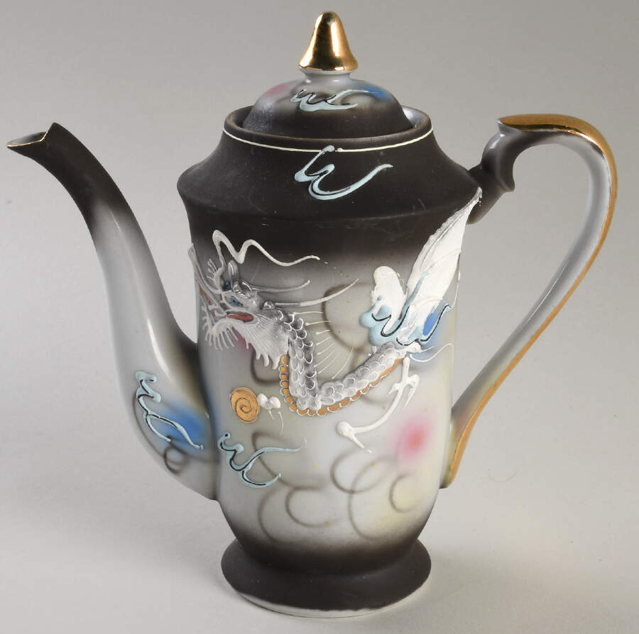 MA12 Small Coffee Pot & Lid by Manna (Japan)-1