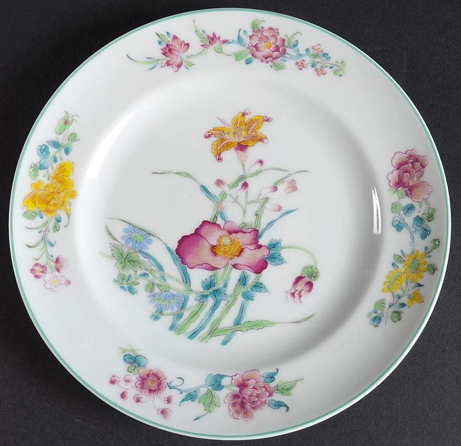 Lady Charlotte's Lily Bread & Butter Plate by Mottahedeh-1