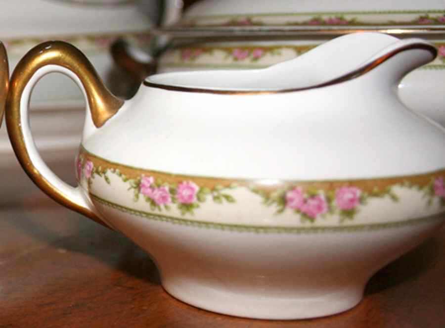 1069-X Creamer by Myott Staffordshire-1