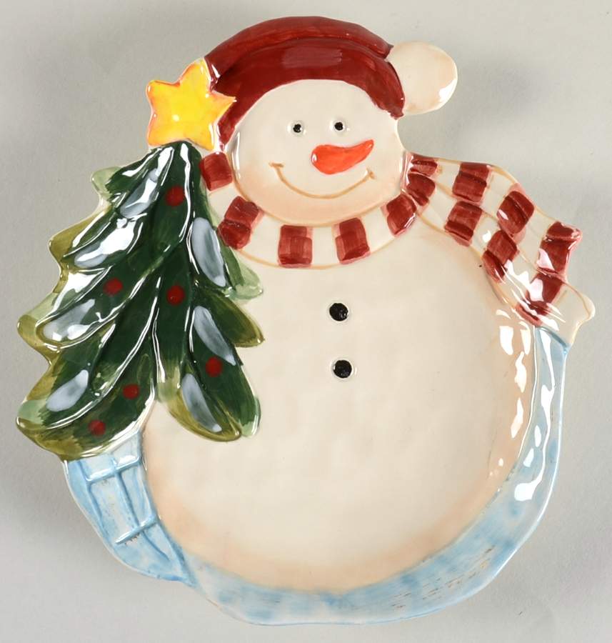 Snowman Figural Dip Bowl by Maxcera Corp-1