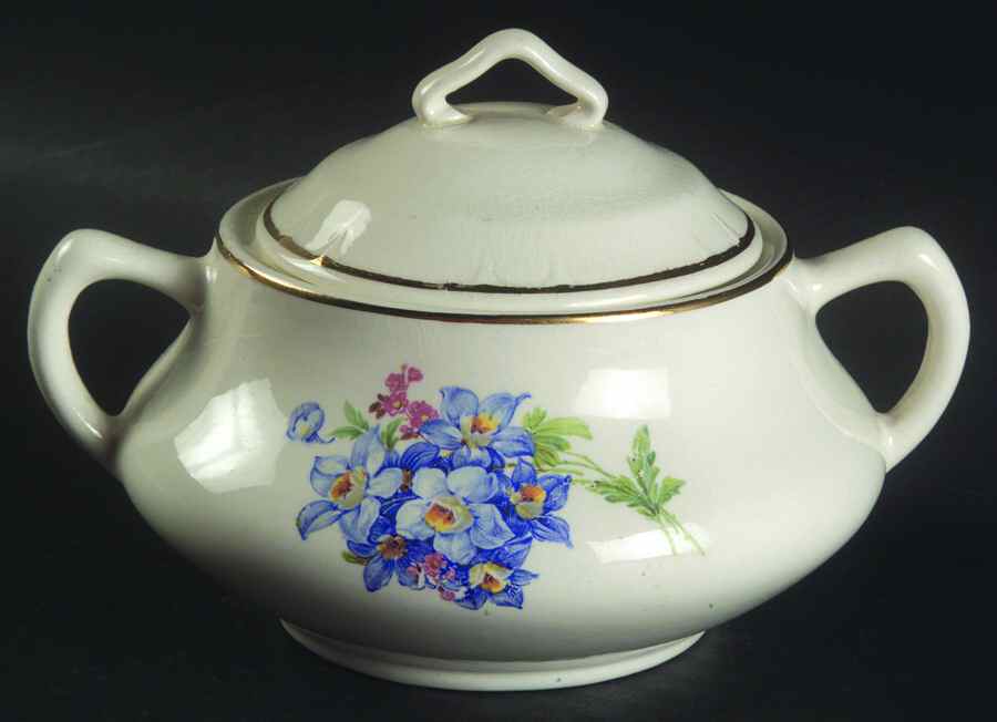 MTC101 Sugar Bowl & Lid by Mount Clemens-1