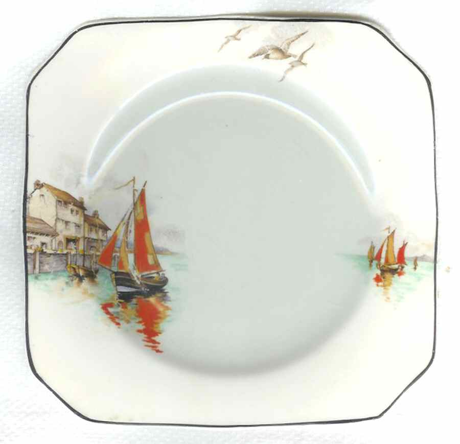 2950 Square Bread & Butter Plate by Myott Staffordshire-1