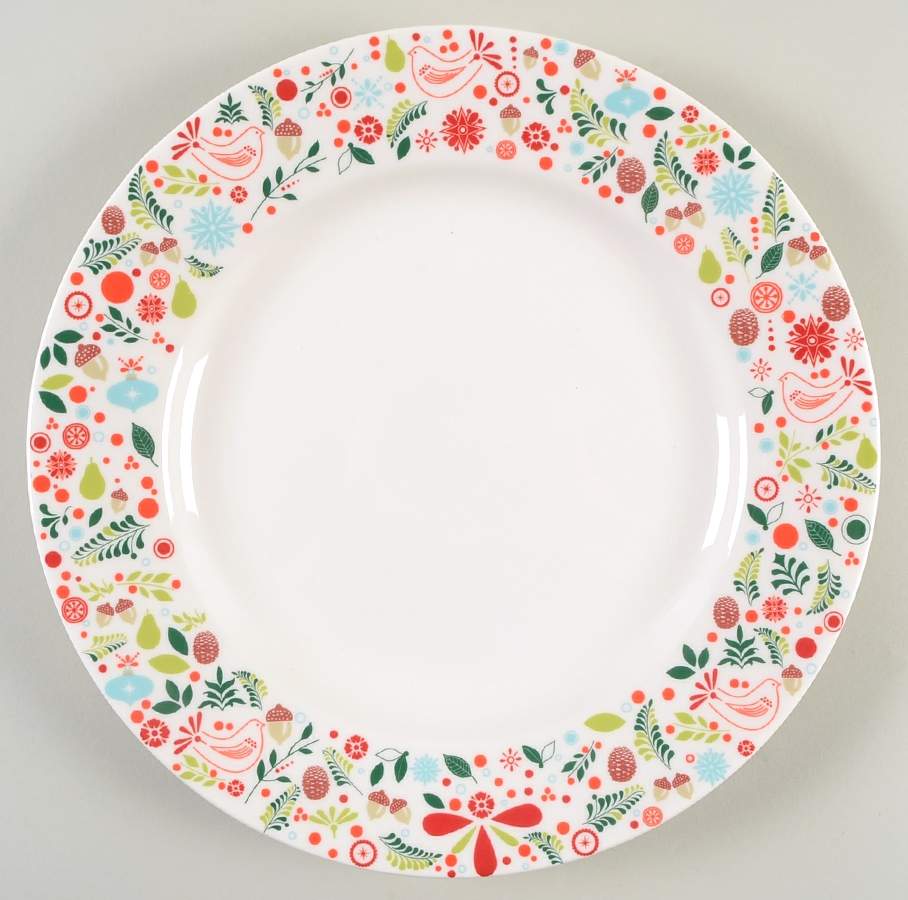 Partridge Garden Dinner Plate by Martha Stewart-1