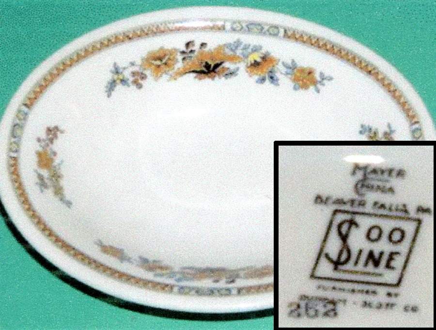 Logan (Minneapolis St Paul & Sault Ste. Marie) Saucer by Mayer (American)-1