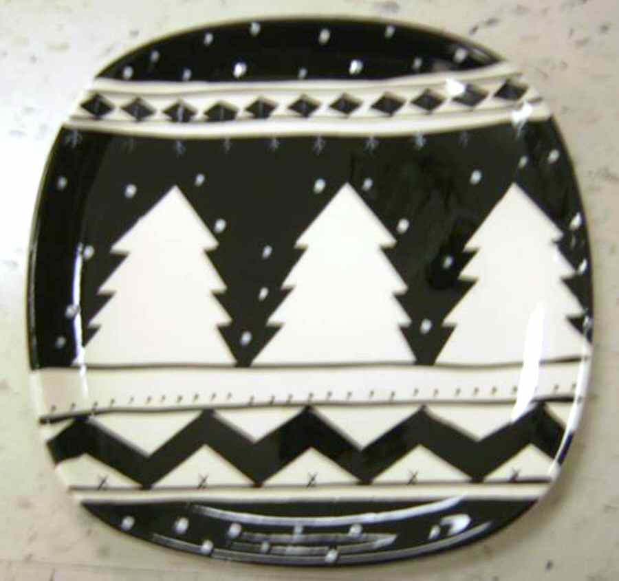 MSA30 Square Salad/Dessert Plate by Mesa Intl-1