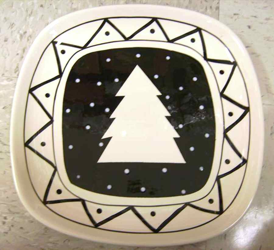 MSA30 Square Salad/Dessert Plate by Mesa Intl-1