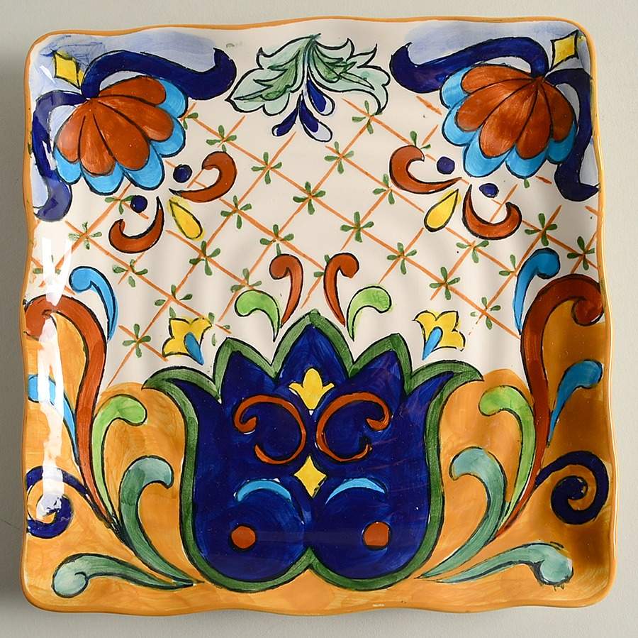 Terra Bella Square Salad Plate by Maxcera Corp-1