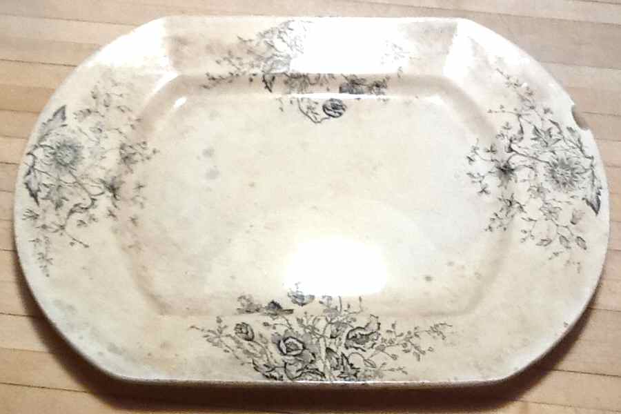 Duchess 14" Oval Serving Platter by Moore, Leason & Co-1