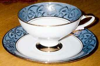 MUH3 Footed Cup & Saucer Set by Muhlbach-1