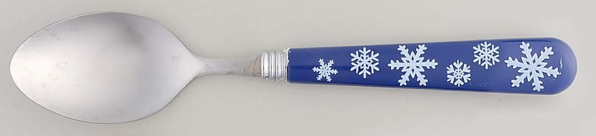 Snowflake Place/Oval Soup Spoon by Meiwa-1