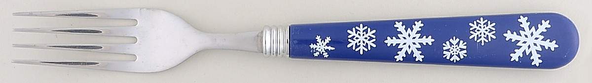 Snowflake Dinner Fork (7 3/8" or Smaller) by Meiwa-1