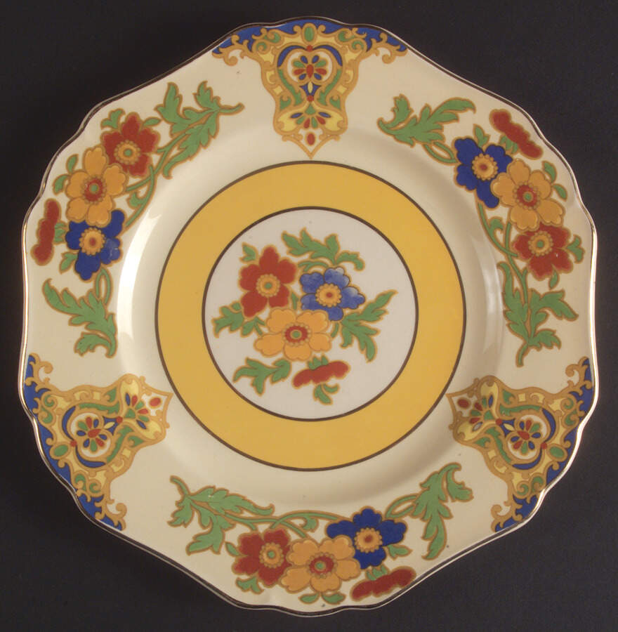 Cairo Luncheon Plate by John Maddock & Sons-1