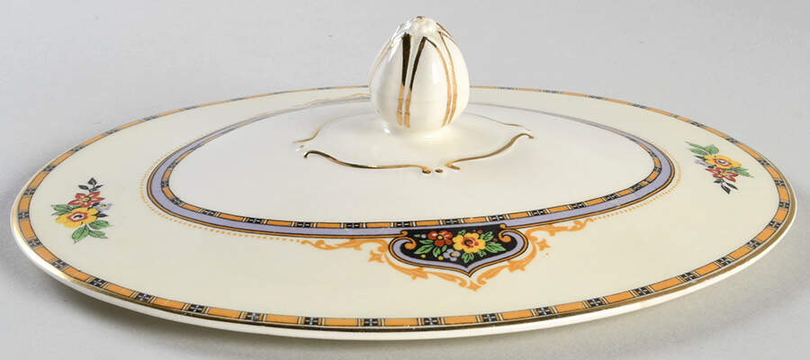 MEK281 Lid for Oval Vegetable by J & G Meakin-1