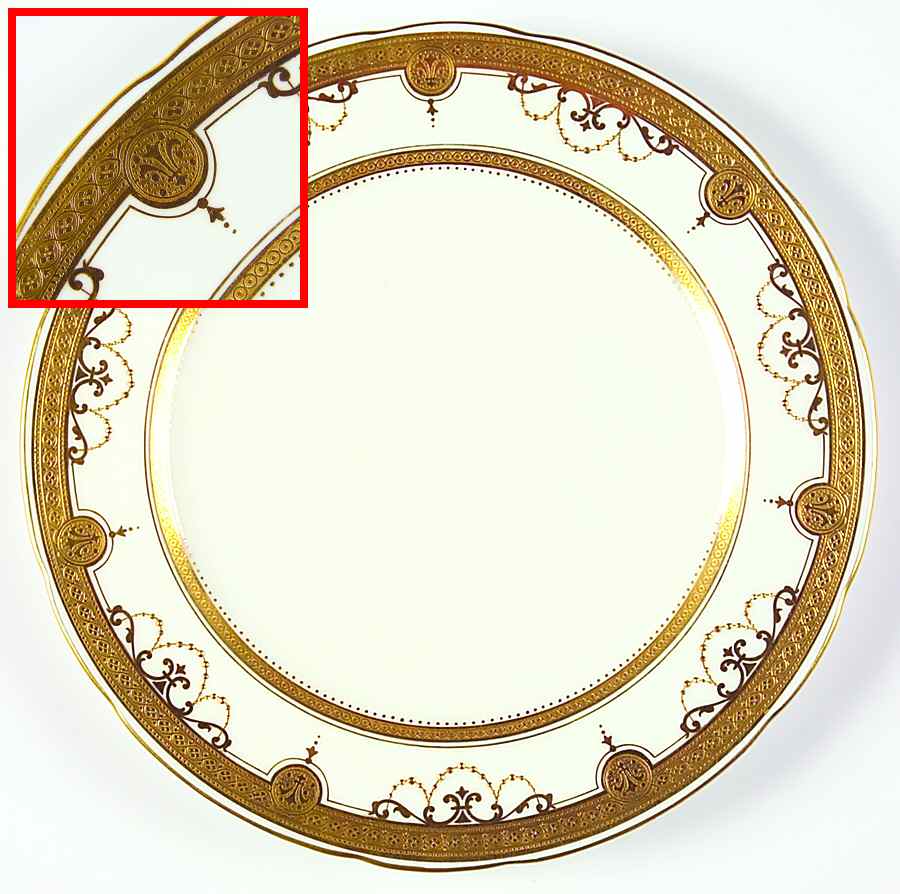 G9430 (Scalloped) Salad Plate by Minton-1