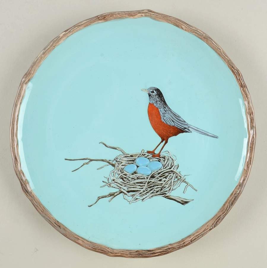 Nesting Salad/Dessert Plate by Manual Woodworkers-1