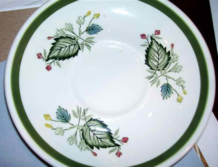 Merry Leaves Saucer by John Maddock & Sons-1