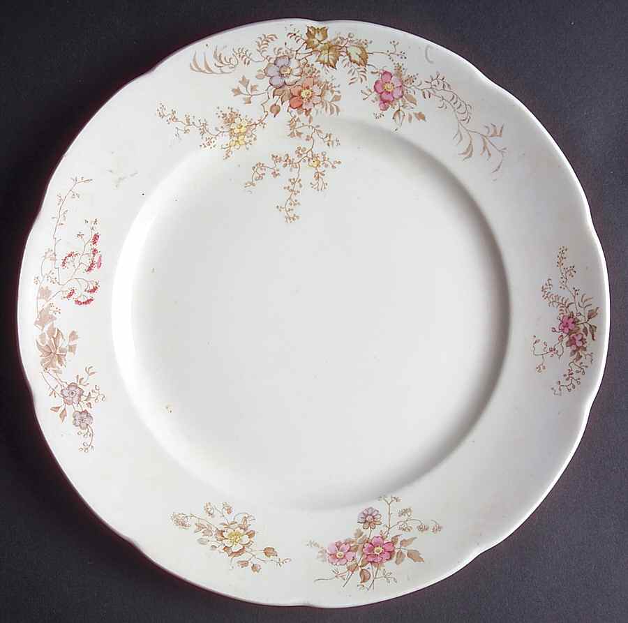 Severn Multicolor Luncheon Plate by Alfred Meakin-1