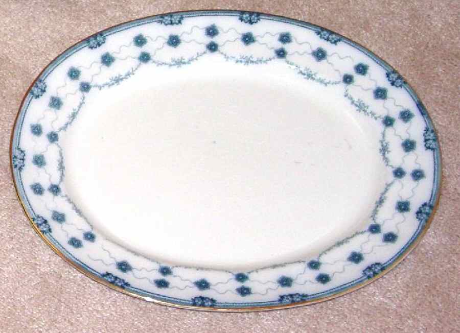 Vine 12" Oval Serving Platter by C T Maling & Sons-1