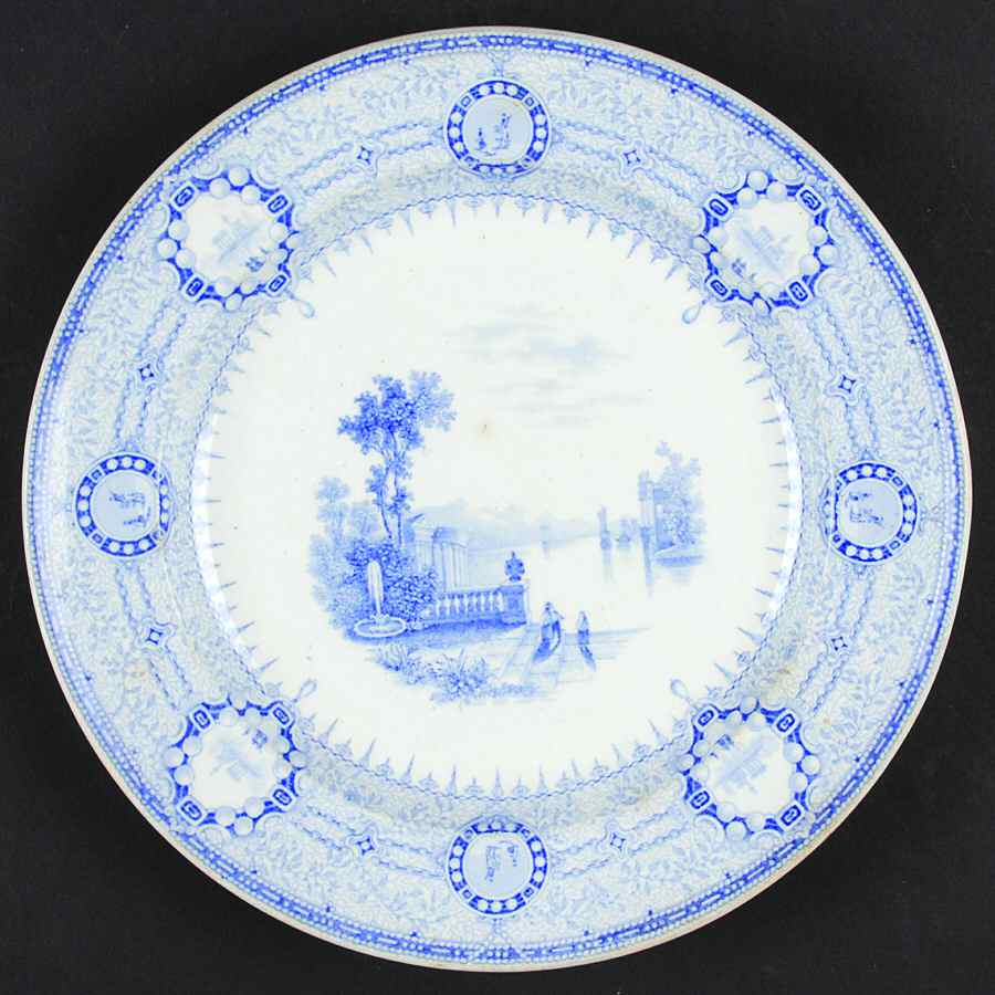 Gem, The Luncheon Plate by T J & J Mayer (England)-1