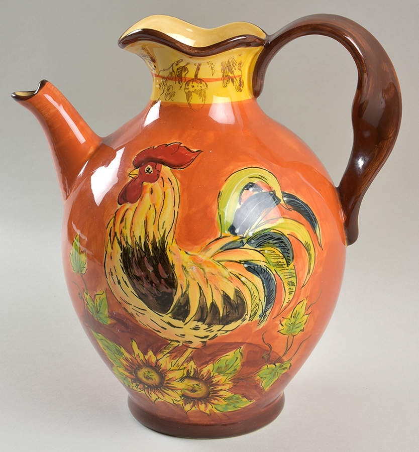 Orange Rooster 120 Oz Pitcher by Maxcera Corp-1