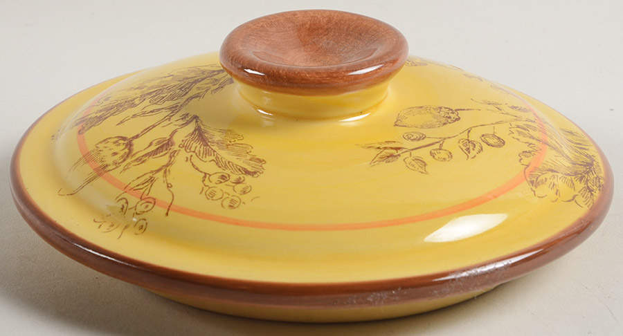 Orange Rooster Lid for Cookie Jar by Maxcera Corp-1
