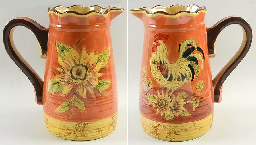Orange Rooster 128 Oz Pitcher by Maxcera Corp-1