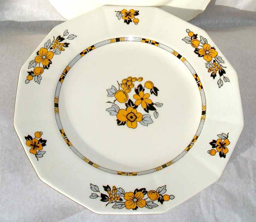 Autumn Rim Soup Bowl by Myott Staffordshire-1