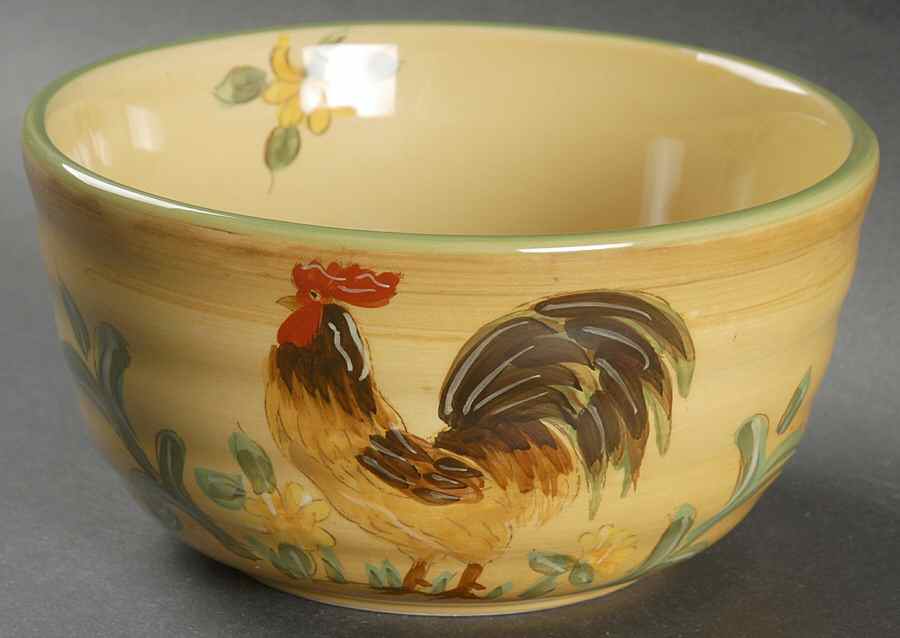 Honey Rooster Soup/Cereal Bowl by Maxcera Corp-1