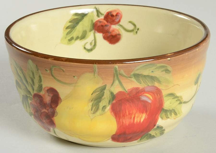 Fruit Harvest Soup/Cereal Bowl by Maxcera Corp-1